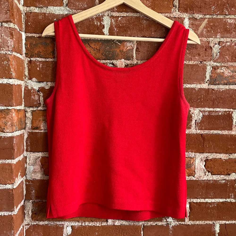 St. John’s Knit Top - Red - Small/Petite